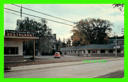 TRURO, NOVA SCOTIA - STONE-HOUSE MOTEL AND RESTAURANT, WILLOW STREET - COLCHESTER PRINTERS - - Sonstige & Ohne Zuordnung