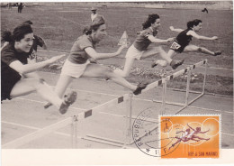 SAN MARINO - FOTOGRAFIA - PREOLIMPICA (VERSO TOKYO) L.  1 - 1963 - Storia Postale