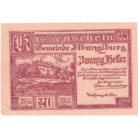 Autriche, Manglburg, 20 Heller, Manoir, 1920, 1920-04-24, SPL, Mehl:FS 288 - Oesterreich