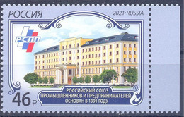 2021. Russia, Russian Union Of Industrialists, 1v,  Mint/** - Unused Stamps