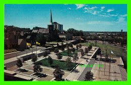 OTTAWA, ONTARIO - WELLINGTON ST. WITH THE HISTORIC CHRIST CHURC CATHEDRAL ANGLICAN ON THE LEFT - - Ottawa