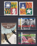Pays Bas - 1990 - 1999  ( Béatrix )   Y&T  N °  1493  1494  1497  1499  1500    Oblitéré - Used Stamps