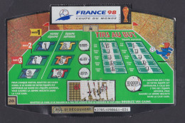 France 98 - Tirs Au But  - Emission N°1 - Billetes De Lotería