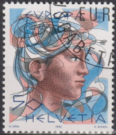 1986 Schweiz ° Zum: CH 725, Mi: CH 1315, EUROPA, Frauenkopf - Usati