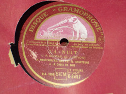 DISQUE 78 TOURS  CHANTEUSE YVONNE GUILLET - 78 Rpm - Schellackplatten