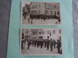 Suisse - Vuarrens - Lot De 2 Cartes Photos - 1941 - Musiques Militaires - Vues Animées - Enfants - 2 Scanns - - Vuarrens