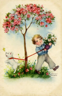 Illustrateur - Petersen Hannes - Enfant, Caniche - Petersen, Hannes