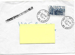 Envelop  Oblit  LES LECQUES  GA    VAR  1987  +  Déposé Apres L Heure - Manual Postmarks