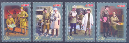 2022. Russia, Military Uniform  In WWII, 4v, Mint/** - Unused Stamps