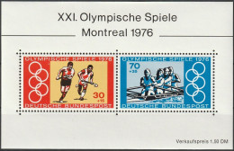 BRD 1976 // Block 12 ** Olympische Spiele - 1959-1980