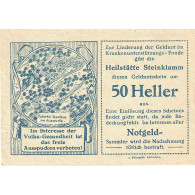 Autriche, Steinklamm, 50 Heller, Parchemin, 1920, SPL, Mehl:FS 1031a1 - Oesterreich