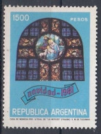 ARGENTINA 1542,unused,Christmas 1981 - Ungebraucht