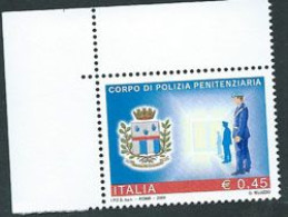 Italia, Italy, Italien, Italie 2004; Corpo Di Polizia Penitenziaria, Prison Officers, Di Angolo Superiore. - Polizei - Gendarmerie