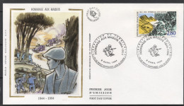 ENVELOPPE FDC 1994 -FDC 1994 - YT N°2876 - HOMMAGE AUX MAQUIS - 74 LE PETIT BORNAND LES GLIERES - 1990-1999