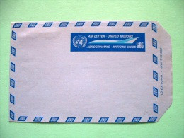 United Nations - Geneva Office 1975 Unused Aerogramme - Lettres & Documents