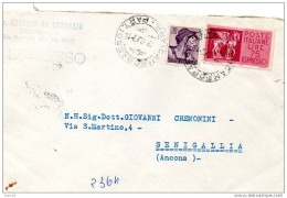 1963  LETTERA CON ANNULLO  CAMPOBASSO - Eilpost/Rohrpost