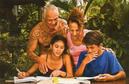 CPM - E - POLYNESIE FRANCAISE - ORIENTATION SCOLAIRE - ETABLISSEMENT POUR LA PREVENTION - TATOUAGE - Französisch-Polynesien