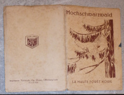 Allemagne La Haute Forêt Noire Hochschwarzwald  Carnet  9 Vues- Imprimerie Offenburg Lahr - Hochschwarzwald