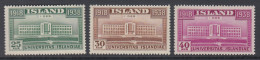 Iceland 1938 - Michel 200-202 MNH ** - Nuevos