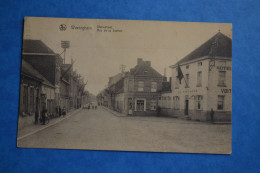 Waereghem 1925: Statiestraat - Rue De La Station Animée. Hôtel "Au Pavillon". Rare - Waregem