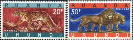 28754 MNH RUANDA URUNDI 1961 MAMIFEROS - Unused Stamps