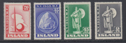 Iceland 1939 - Michel 204-207 MNH ** - Neufs