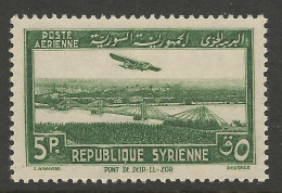 SYRIE PA N° 91 NEUF** LUXE SANS CHARNIERE NI TRACE / Hingeless / MNH - Posta Aerea