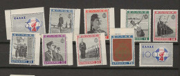 1940 MNH Greece Mi 427-36 Postfris** - Nuevos