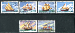 SAINT THOMAS ET PRINCE- Y&T N°566 à 571- Oblitérés (bateaux) - St. Thomas & Prince