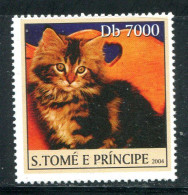 SAINT THOMAS ET PRINCE- Y&T N°1923- Neuf Sans Chanière ** (chat) - St. Thomas & Prince