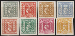 1921: Österreich Mi.Nr. 409 - 416 ** / Autriche Y&T No. J56 - J63 ** (d776) - Zeitungsmarken