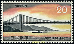 42397 MNH JAPON 1973 PUENTE KAN-MON - Neufs