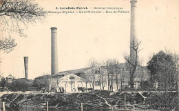 Levallois Perret          92       Secteur électrique Des Champs Elysées. Quai Michelet   N° 8      (Voir Scan) - Levallois Perret