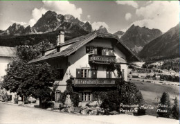 ! S/w Ansichtskarte Aus Sesto, Sexten, Pension Maria, Mosa, Dolomiten, Italien - Other & Unclassified