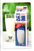 Lait Télécarte Japon Phonecard (F 314) - Alimentazioni