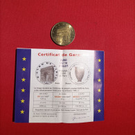 PIECE 2 EURO TEMPORAIRE DE PARIS / SAPEURS POMPIERS - Euros Of The Cities