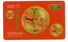 Gâteau Pain D'épice Télécarte Thailande Phonecard (F 316) - Thaïland