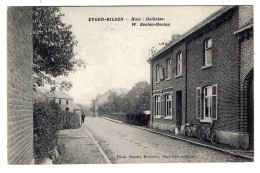 CPA EYGEN-BILSEN : Huis DELHAIZE W. Boelen-Boelen - Kleine Animatie - Gelopen 1910 - Druk Smeets Broeders Mechelen Maas - Bilzen