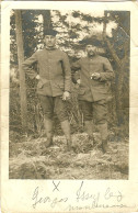 CARTE PHOTO 92 MILITAIRES GEORGES DANS LES BOIS D ISSY LES MOULINEAUX - Issy Les Moulineaux