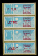 France -  1985 - Timbres De Distributeurs - Neufs** - Autocollant - 1985 « Carrier » Papier