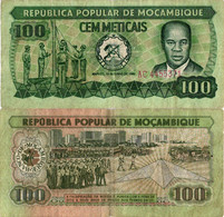 Mozambique 100 Meticais 1980 P-126  Mosambik #4194 - Moçambique
