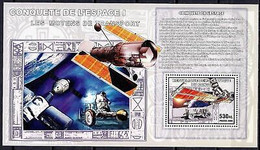 Congo Conquête De L'Espace Cosmos Fiche MNH (1) - Other & Unclassified