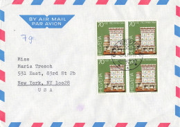 Luftpost-Brief In Die USA (AD0568) - Storia Postale