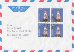 Luftpost-Brief In Die USA (AD0570) - Storia Postale