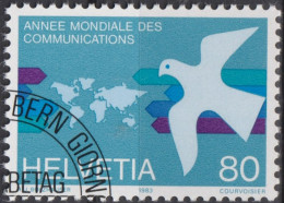 1983 Schweiz ° Zum: CH 704, Mi: CH 1259, Année Des Communications - Usati