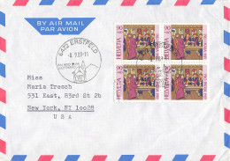 Luftpost-Brief In Die USA (AD0604) - Storia Postale