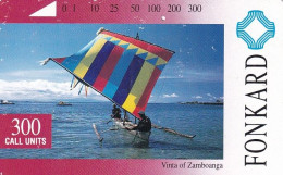 PHILIPPINES(Tamura) - Vinta Of Zamboanga(300 Units), Used - Philippinen