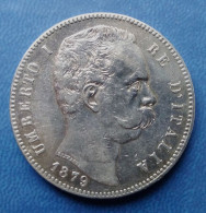 - ITALIE - 5 L  Humbert 1er - 1879 R - - 1878-1900 : Umberto I