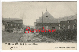 Ste Sainte Marie D'Oignies Entrée De L'Abbaye Environment Tamines CPA Animee (En Très Bon état) - Aiseau-Presles