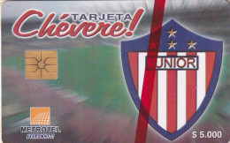 COLOMBIA - Junior FC/Emblem, Metrotel Telecard $5000, Mint - Colombie